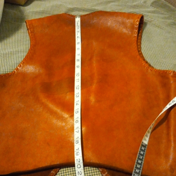 LEATHER VEST - Picture 10 of 11